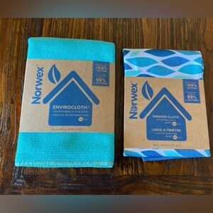 ✨New ✨Norwex Envirocloth and window cloth set